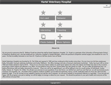 Tablet Screenshot of hartelvet.com